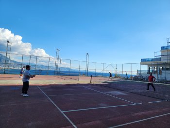 Tennis training