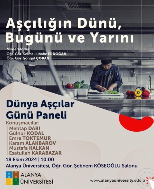 Aşçılar Günü Paneli'ne Davetlisiniz