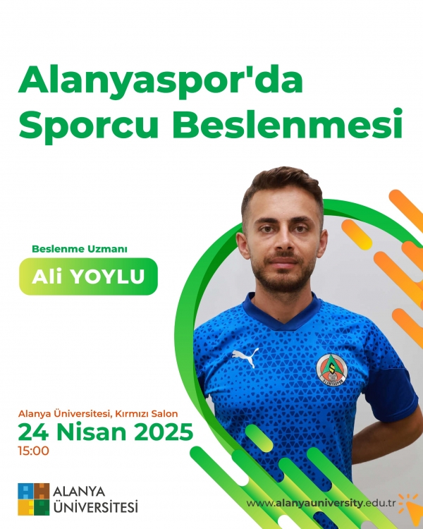 Alanyaspor beslenme uzmanı Ali Yoylu konuğumuz oldu.