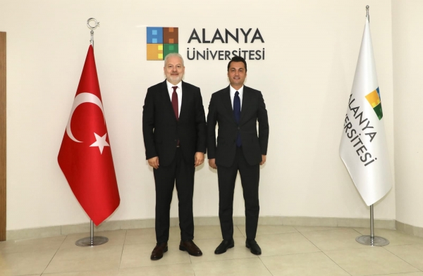 Kaymakam Şakir Öner Öztürk’ten Rektör Prof. Dr. Turan Sağer’e Nezaket Ziyareti