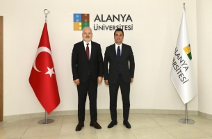 Kaymakam Şakir Öner Öztürk’ten Rektör Prof. Dr. Turan Sağer’e Nezaket Ziyareti