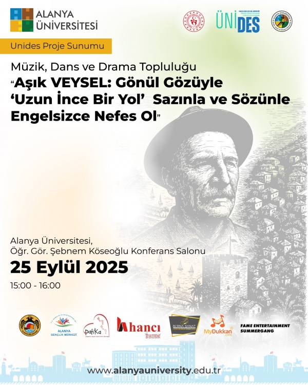 Unides Proje Sunumu.  Müzik, Dans ve Drama Topluluğu