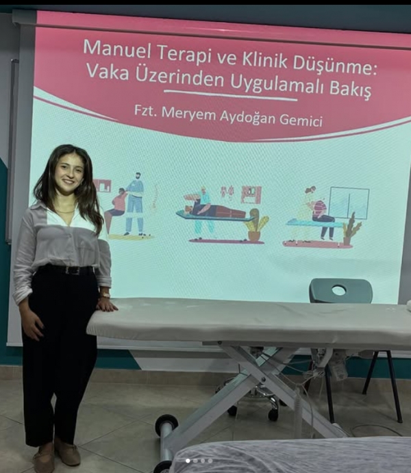 Konuk Fizyoterapist Meryem Aydoğan Gemici ile Vaka Sunumları