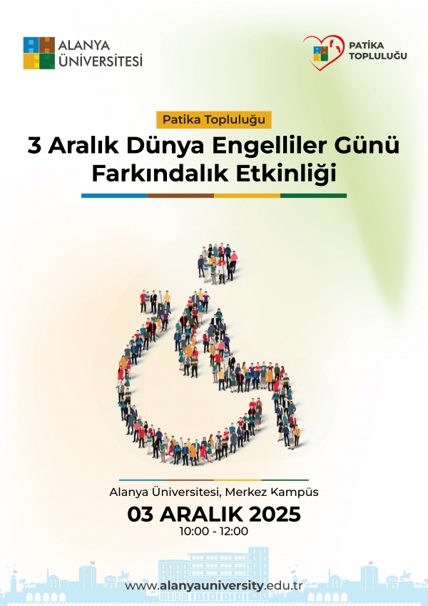 3 Aralık Dünya Engelliler Günü Farkındalık Etkinliği