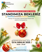 Alanya Üniversitesi, 15. Uluslararası Alanya Noel Pazarı’nda Tanıtım Standı ile Yer Alacak