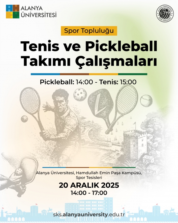 Tenis & Pickleball Takım Çalışmaları