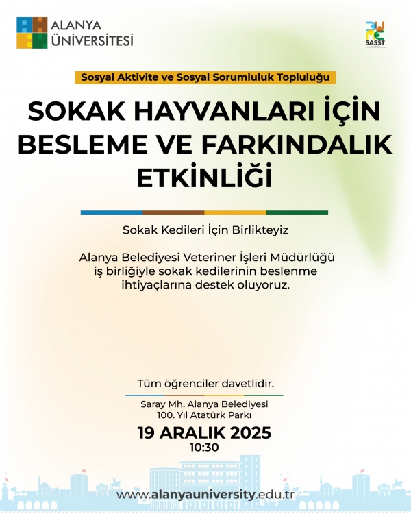 Sokak Hayvanları İçin Besleme ve Farkındalık Etkinliği