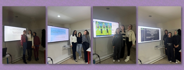 Gıda Teknolojisine Giriş dersi kapsamında Öğrenci Sunumlarımızı tamamladık