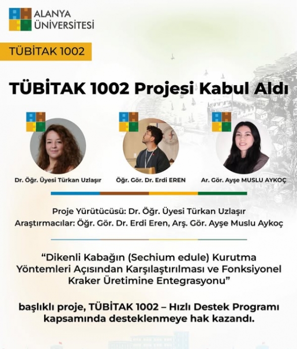 Bölümümüzden TÜBİTAK Başarısı!