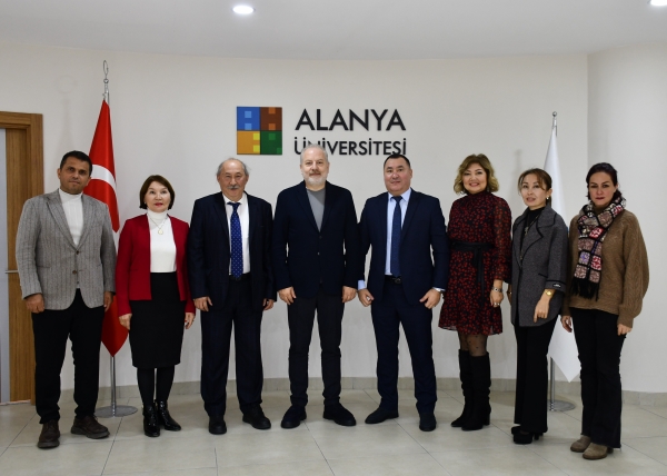 Satbayev Üniversitesi ve Kazakistan’dan Alanya Üniversitesi’ne Ziyaret