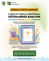 ALANYA ÜNİVERSİTESİ SEM’DE YENİ EĞİTİM DÖNEMİ BAŞLIYOR