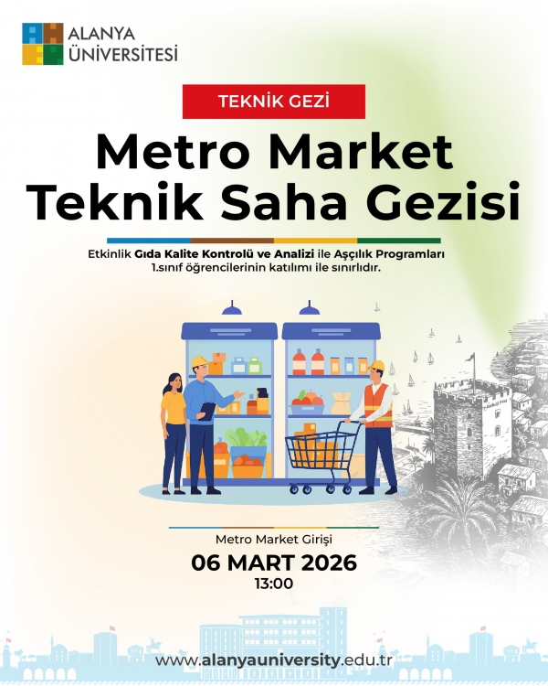 Metro Market Teknik Saha Gezisi
