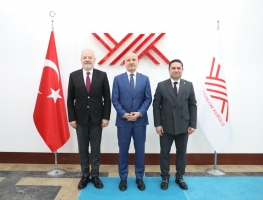 Alanya Üniversitesi Rektörü Prof. Dr. Turan Sağer, Yök Başkanı Ve Ösym Başkanı İle Bir Araya Geldi