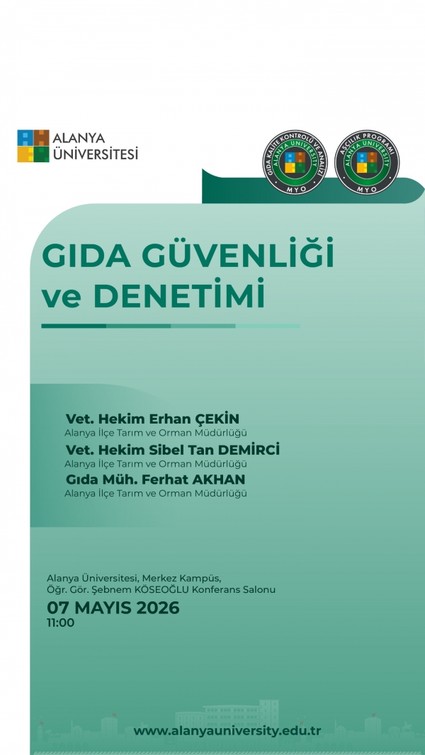 Gıda Güvenliği ve Denetimi