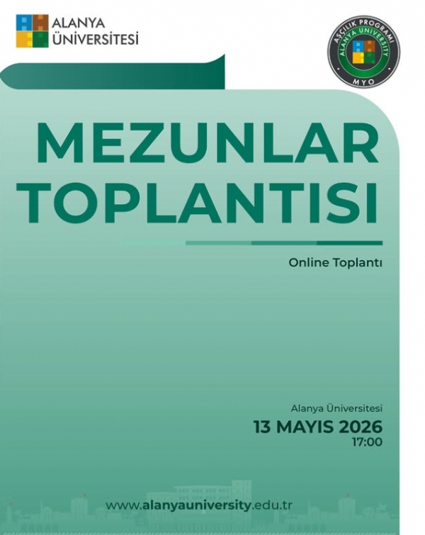 Mezun Öğrencilerimizi Mezunlar Buluşmamıza Davet Ediyoruz