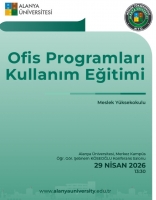 Ofis Programları Kullanım Eğitimi Duyurusu