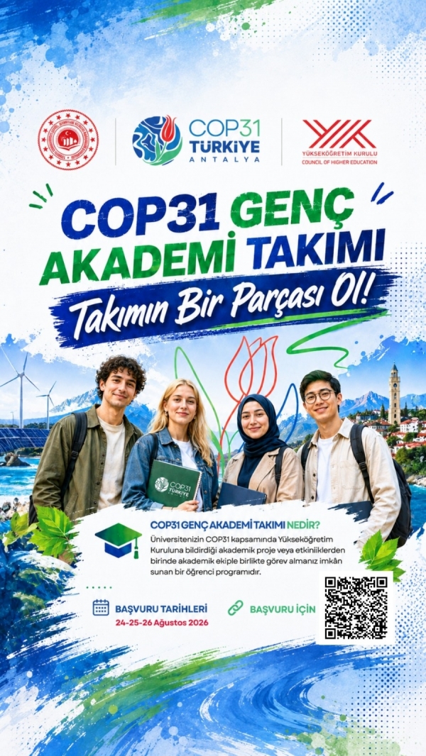 COP31 GENÇ AKADEMİ TAKIMI