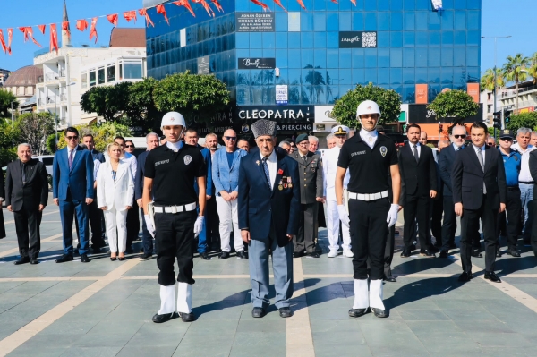 Alanya Üniversitesi Rektörü Prof. Dr. Turan Sağer Gaziler Günü Programına Katıldı