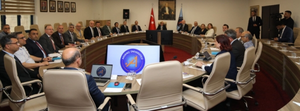 Alanya Üniversitesi, “Uluslararası Öğrenci Hedefi” Değerlendirme Toplantısına Katıldı