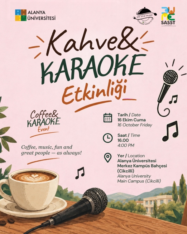 KAHVE & KARAOKE ZAMANI!