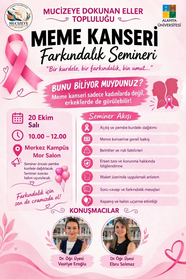 MEME KANSERİ FARKINDALIK SEMİNERİ