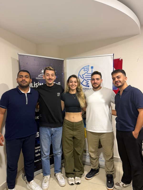 Alanya Üniversitesi Bilişim Topluluğu'na TÜBİTAK’tan Güzel Haber