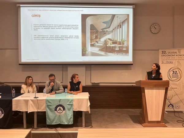 Alanya Üniversitesi 32. Ulusal Ergonomi Kongresi’nde!