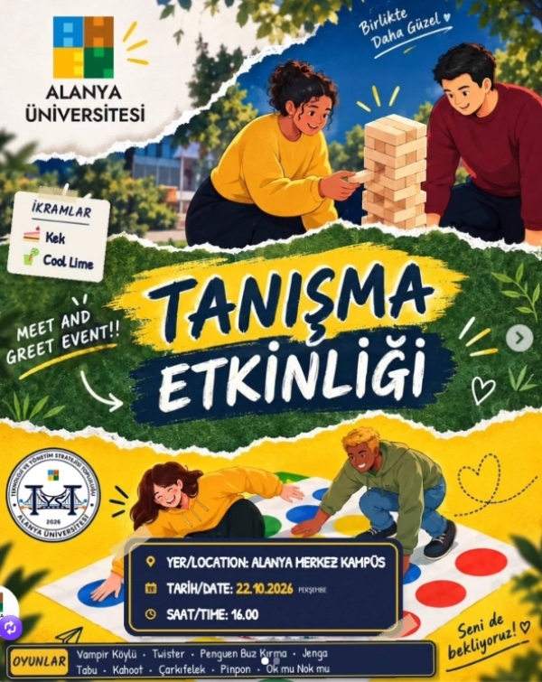 Teknoloji ve Yönetim Stratejileri Topluluğu Tanışma Etkinliği