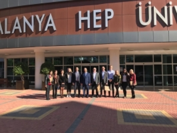 Alanya HEP University was visited by special guests from Finland