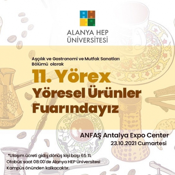 We are at the 11th Yörex Local Products Fair