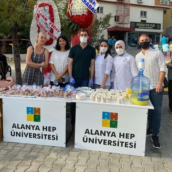 We took part in the opening of Şebnem Köseoğlu Park with our treats.