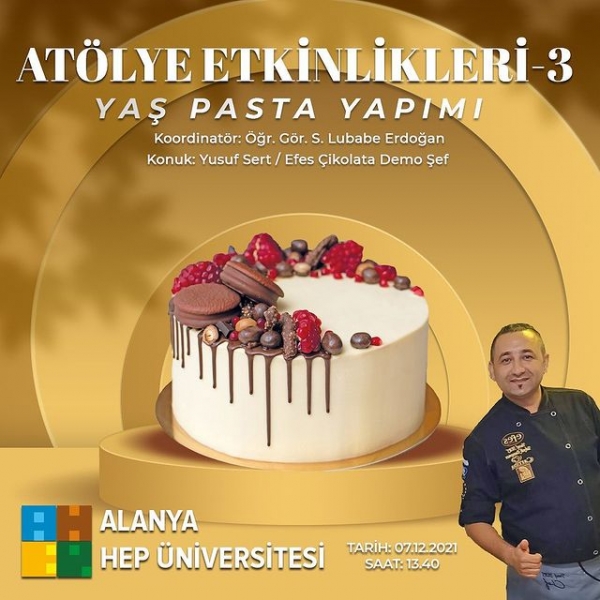 Yaş Pasta Yapımı - Atölye Etkinlikleri 3