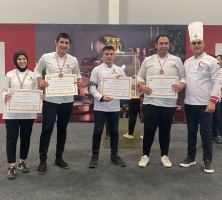 18. İstanbul Mutfak Günleri Yarışmasında Bronz Madalya Kazandık!