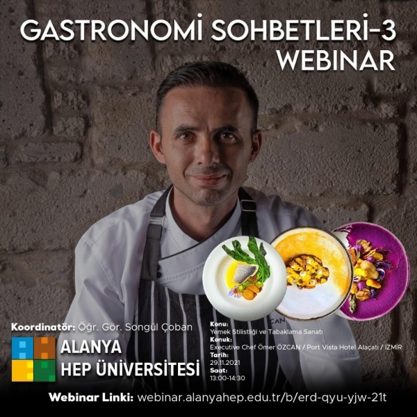 Yemek Stilistliği ve Tabaklama Sanatı- Gastronomi Sohbetleri 3