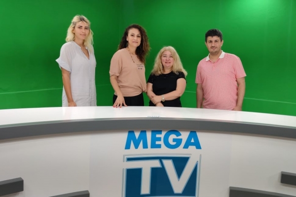 Fakültemiz İletişim ve Tasarımı ve Çizgi Film ve Animasyon Bölümlerinden Mega TV Ziyareti