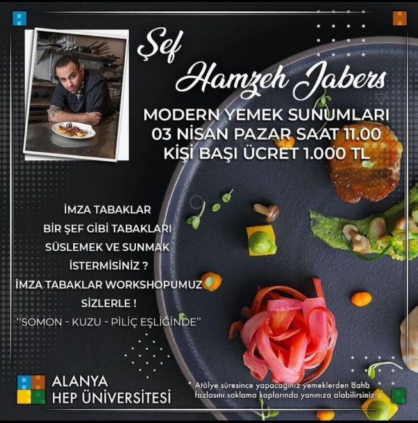 We are starting our gastronomy workshops