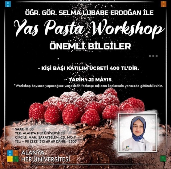 Our Gastronomy Workshops is Continue.