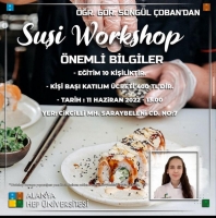 Our Gastronomy Workshops is Continue.