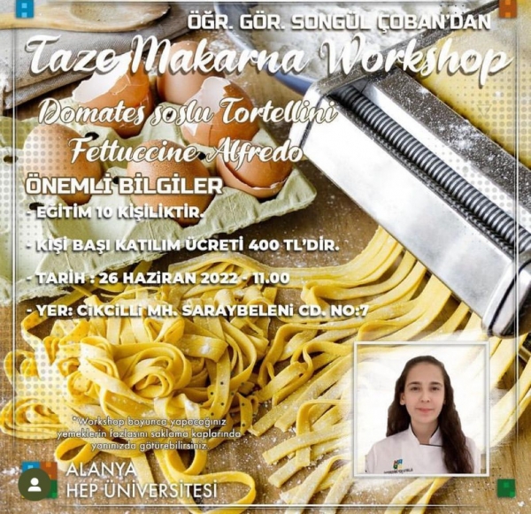 Our Gastronomy Workshops is Continue.