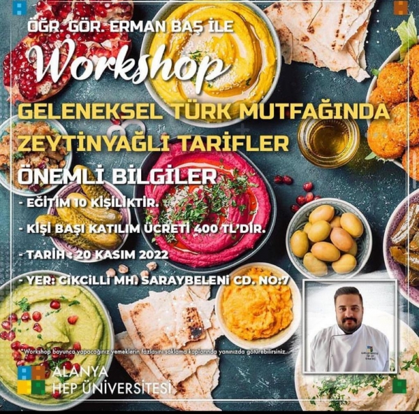 Our Gastronomy Workshops is Continue.