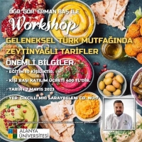 Geleneksel Türk Mutfağında Zeytinyağlı Tarifler Workshop