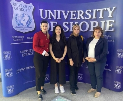 Our Lecturers were at the University of Skopje for the promotion of Alanya University.