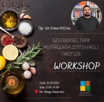 Geleneksel Türk Mutfağında Zeytinyağlı Tarifler Workshop