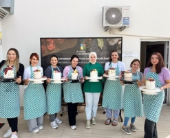 Yaş Pasta Workshop'unu Gerçekleştirdik.