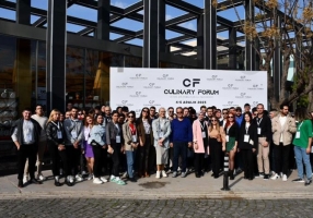 Gastronomi ve Mutfak Sanatları ile Aşçılık Bölümü hocaları ve öğrencileri Culinary Forum etkinliğine katıldılar.
