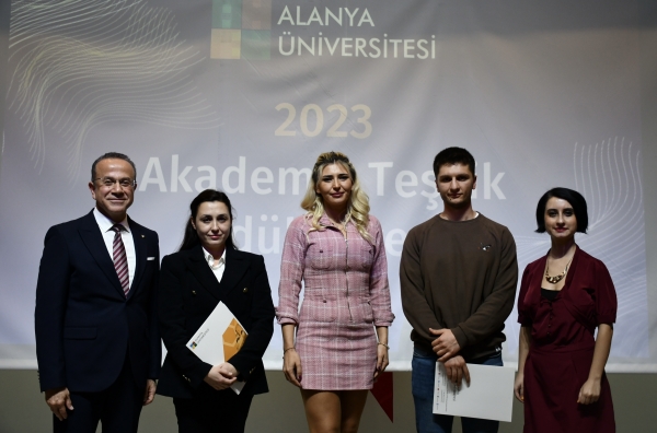 Alanya Üniversitesi Akademik Teşvik Töreni