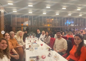Gastronomi ve Mutfak Sanatları Bölümü ve Aşçılık Programı hocalarımız geleneksel iftar yemeğinde bir araya geldi.