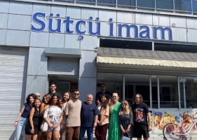 Food Science dersi kapsamında Sütçü İmam Dondurma üretim tesisini ziyaret ettik.